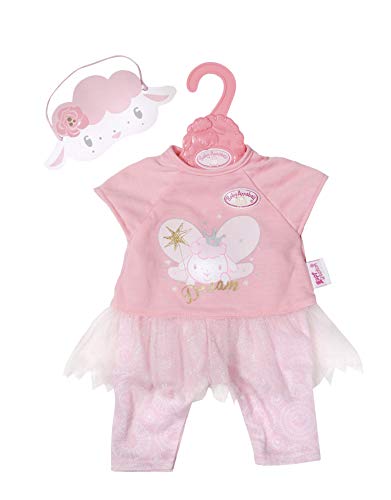Zapf Creation Nachtfee 43cm Baby Annabell Sweet Dreams-Fata Notturna, 43 cm, Colore: Rosa, 702048