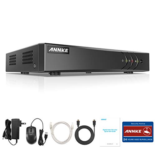 ANNKE TVI 5MP DVR 8 Canali Network Digital Video Recorder Video Sorveglianza Videoregistratore CCTV DVR/TVI/NVR Sicurezza di Sistema P2P Email Allarme 3 Snapshot Manuale Italiano senza HDD