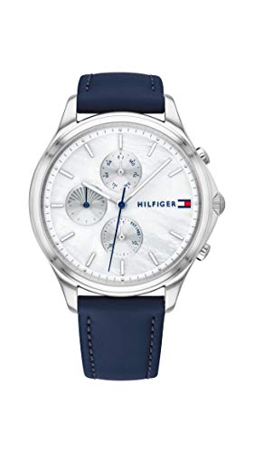 Tommy Hilfiger Orologio Analogico Quarzo Donna con Cinturino in Pelle 1782119