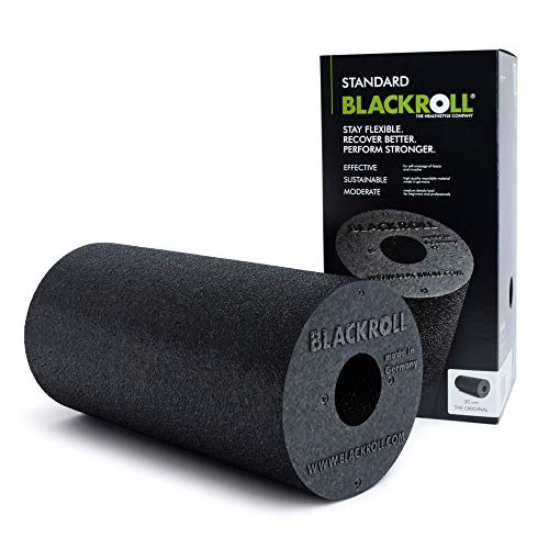 BLACKROLL Standard, Rullo per Auto-Massaggio Unisex – Adulto, Nero, 15 x 15 x 30 cm