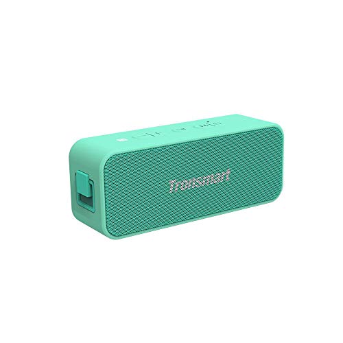 Tronsmart T2 Plus Cassa Bluetooth Casse Potente, IPX7 Impermeabile e Resistente alla Polvere, Altoparlante Bluetooth Portatile, Stereo SuonoTWS, Speaker Wireless Extra Bass,Verde