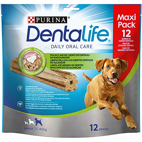 Dentalife Multipack Cane Snack per l'Igiene Orale, Taglia Large, 426 g - Confezione da 5 Pezzi