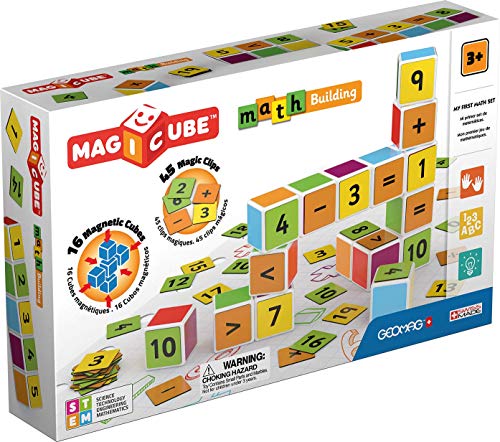 Geomag- Magicube Gioco di Costruzione Magnetico, Multicolore, 083