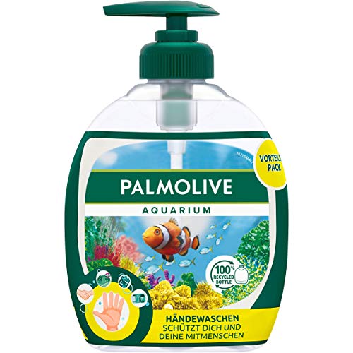 Palmolive Sapone Liquido Acquario vantaggio pack, confezione da (6 X 300 ML)