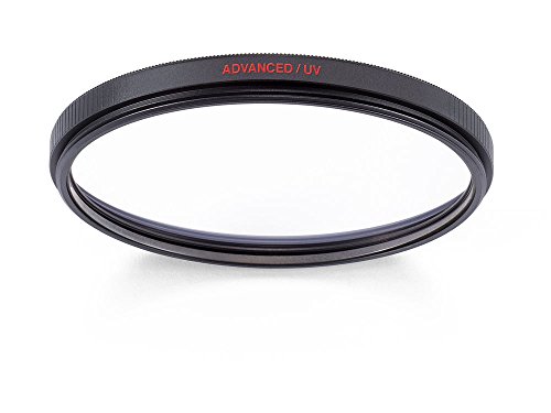 Manfrotto MFADVUV-67 Advanced Filtro UV da 67 mm, Nero/Antracite