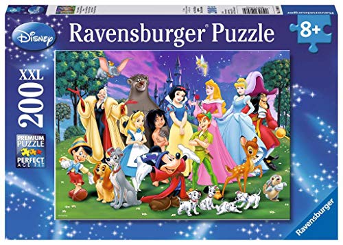 Ravensburger-I Miei Preferiti Disney Classics Puzzle per Bambini, Multicolore, 200 Pezzi, 12698