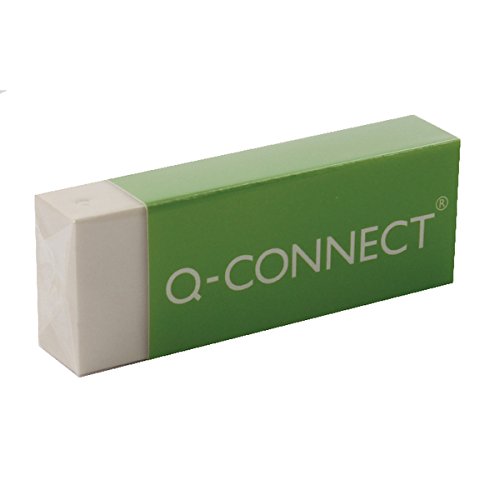 Q Connect PVC - Gomma per cancellare, bianca