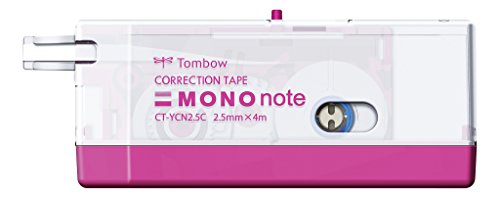 Tombow Mono-Nastro correttore Note, colore: rosa