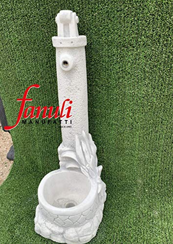 FONTANA LEVA POMPA DA RUBINETTO PER ARREDAMENTO GIARDINO NUOVO PRODOTTO FONTANELLE DA GIARDINO