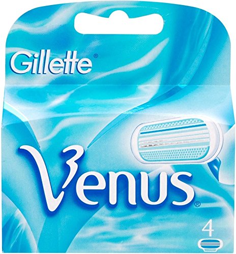 Gillette Venus Classic Close & Clean 4 lamette Di Ricambio per Rasoio Donna -4 ricariche