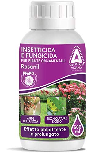 Insetticida fungicida specifico per le rose piante in vaso contro afidi ticchiolatura, ruggine e oidio 500 ml Euroshoppingonline