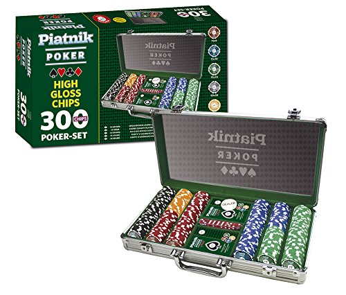 Piatnik 7903 - Set da poker, 300 fiches High Gloss [importato dalla Germania]