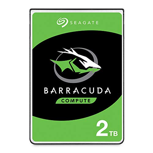 Seagate BarraCuda, Unità Disco Interna da 2 TB, Unità SATA da 6 GB/s, 2.5