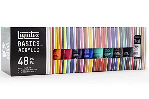 Liquitex Basics Set 48 Tubi Da 22 Ml