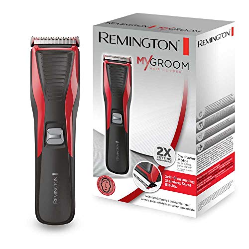 Remington MyGroom HC5100 Tagliacapelli, Rosso/Nero