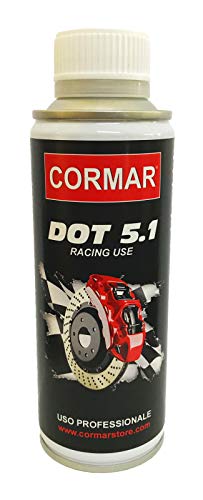 CORMAR DOT 5.1 Racing Use 250 ml Uso Professionale Olio Freni Competizione Gara