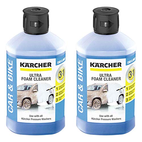 Karcher RM 615 Ultra Foam Cleaner 1000 ml, Confezione da 2 (2 X 1000 ML)