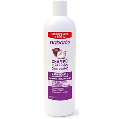 Babaria Shampoo, Cebolla Champú Antioxidante, 600 ml