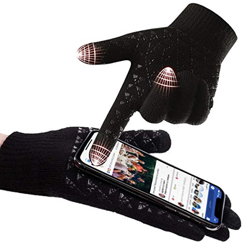 abbigliamento uomo guanti donna invernali touch screen caldi accessori uomo e donna supporto smartphone e tablet idee regalo uomo regali natale per uomo originali donna regali per lui compleanno