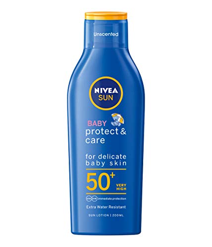 Nivea Sun, Crema solare idratante per neonati, SPF 50+ - 200 ml