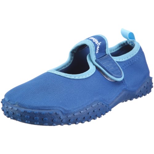 Playshoes Scarpe da Mare con Protezione UV Classic, Acqua Unisex – Bambini, Blu Blau 7, 22/23 EU