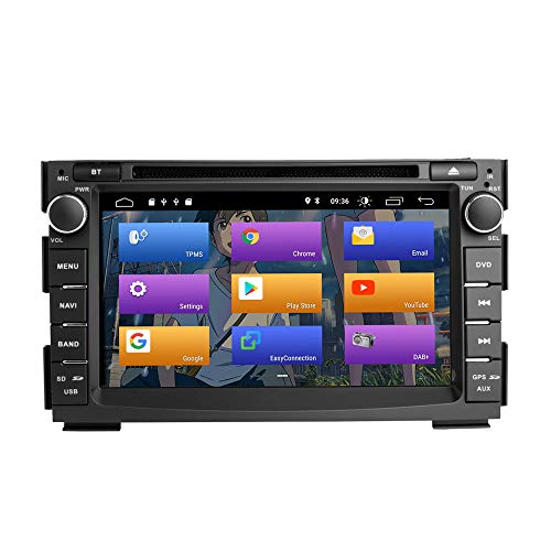 N A BOOYES per Kia Ceed 2010-2012 Venga 2010-2016 Android 10.0 Double DIN 7