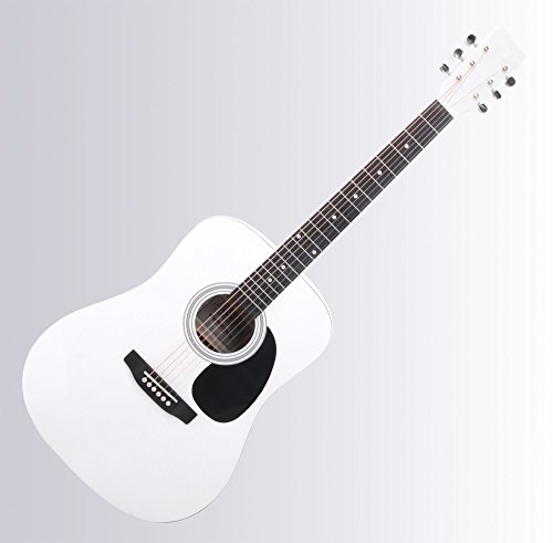 Classic Cantabile WS-10Wh chitarra folk bianca