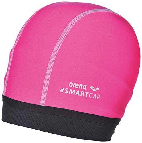 Arena G Smartcap Junior, Cuffia Bambina, Rosa (Fluo Pink), Taglia Unica