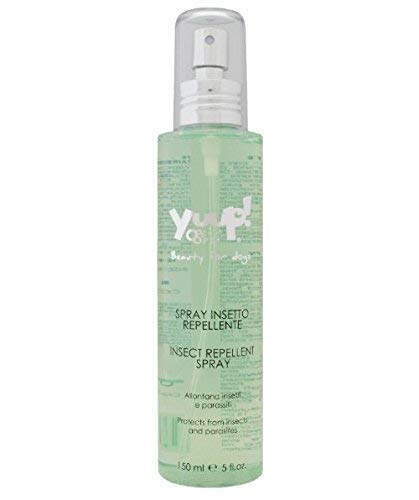 Yuup Spray Insetto Repellente - Ideale per il periodo estivo, allontana naturalmente insetti e parassiti, per cani e gatti