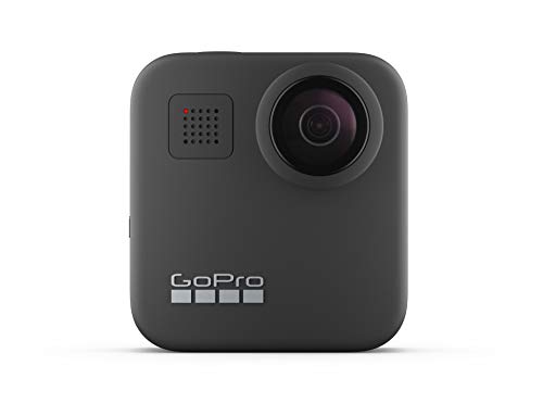 GoPro Max - Fotocamera digitale impermeabile 360 ​​con stabilizzazione infrangibile, touch screen e controllo vocale - Streaming live HD