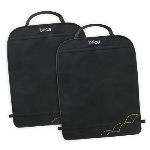 Brica Deluxe Kick Mats per sedile auto, confezione da 2