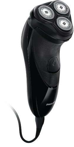 Philips PT711/17 Shaver Series 3000 Rasoio Elettrico per Rasatura a Secco, Lame ComfortCut e testina Flex & Float e utilizzo con filo, Nero