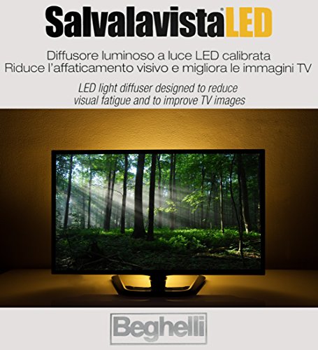 SALVALAVISTA LED BEGHELLI BACKLIGHT LUCE TELEVISIONE PROTEGGE GLI OCCHI PROTEZIONE TV DA SOVRATENSIONI/SOVRACCARICHI DI TENSIONE