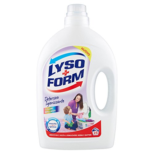 Lysoform Colori Brillanti Detersivo Igienizzante per bucato - 25 lavaggi