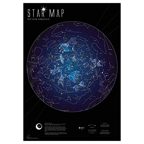 Mappa delle Stelle fosforescente