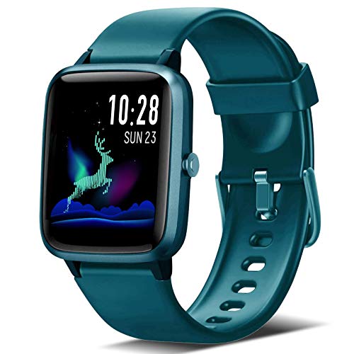 Blackview Orologio Fitness Smartwatch Uomo Donna, Fitness Tracker con cardiofrequenzimetro Sleep Monitor per Android iPhone Huawei Samsung Xiaomi, Impermeabile 5ATM Orologio Sportivo
