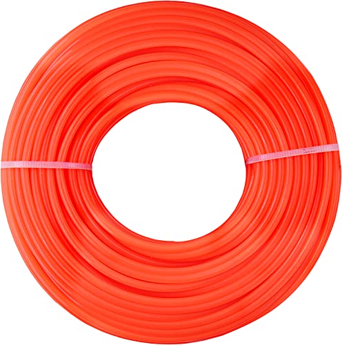 Dario Tools CMB322425 - Filo nylon per trimmer, 2,4 mm, 25 m, colore rosso
