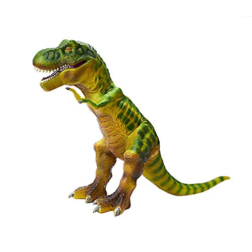 RECUR 22,8 Pollici Tyrannosaurus Rex Dinosaur Modello Giocattolo in plastica, Oggetti da Collezione colossali o Regali creativi per Giocattoli per Bambini Giocattoli per Bambini (Verde Chiaro)