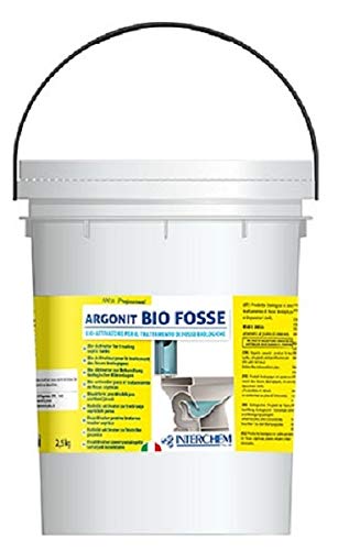 Argonit Bio Fosse attivatore per fosse biologiche elimina i cattivi odori e gli spurghi - Confezione : fustino kg.2,5