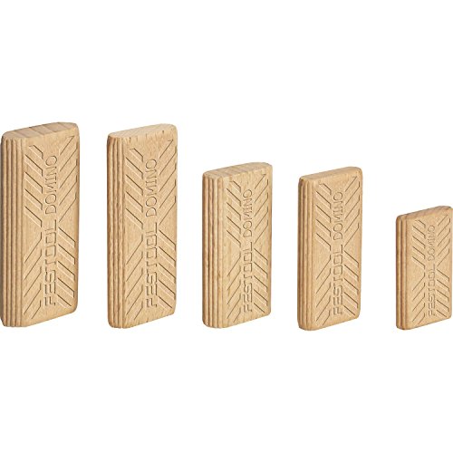 Festool 494941 - Tasselli domino in legno di faggio D 8 x 50 mm, 100 pezzi