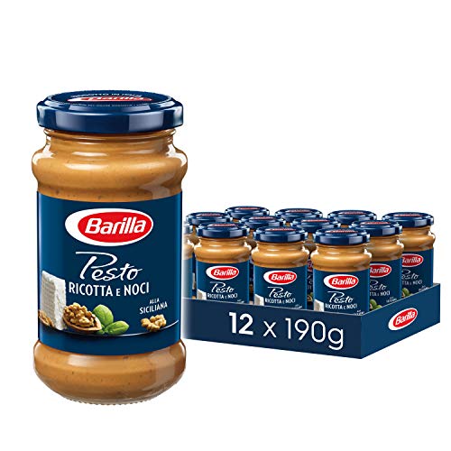 Barilla - Pesto Ricotta e Noci - 12 confezioni da 190 g [2.28kg]