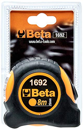 Beta Tools 16920058 FLESSOMETRI 8MT X 25MM Easy /8, 8 mm