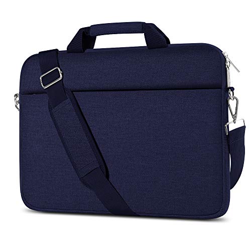 AtailorBird Borsa Porta PC 13.3 Pollici,Laptop Spalla Borsa con Cintura Trolley Compatibile ASUS dell Lenovo HP Acer,Custodia Computer per Lavoro o Viaggio-Blu