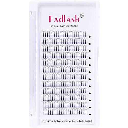 Volume Ciglia Estensioni 3D 0.07mm C Curl 13mm Lunghezza Premade Ciglia Estensioni Premade Fan Eyelash Extension