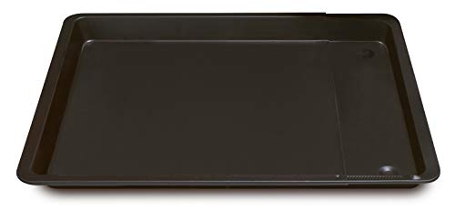 Formegolose 88634FG teglia rettangolare estensibile, 33 x 37-52 cm, Nero