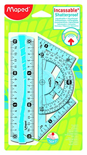 Mapped 244069 Mini kit righe, squadre e goniometro [Italia]