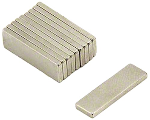 first20magnets F330-N35-10 - Magnete al neodimio N35, diametro 6 mm x spessore 1,5 mm, forza magnetica 1.1 Kg (10 pezzi)