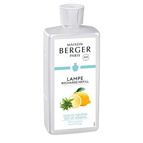 Lampe Berger 115056, Fragranza freschezza rinvigorente, verbena al limone, 500 ml
