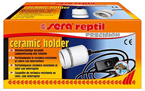 SERA Portalampada reptil ceramic holder reptil - Accessori per rettili