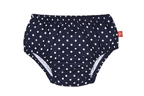LÄSSIG Nuoto del bambino pannolino per bambino riutilizzabili di nuotata del pannolino ragazzo e ragazza/Splash&Fun swim diaper, Polka Dots, 18 mesi